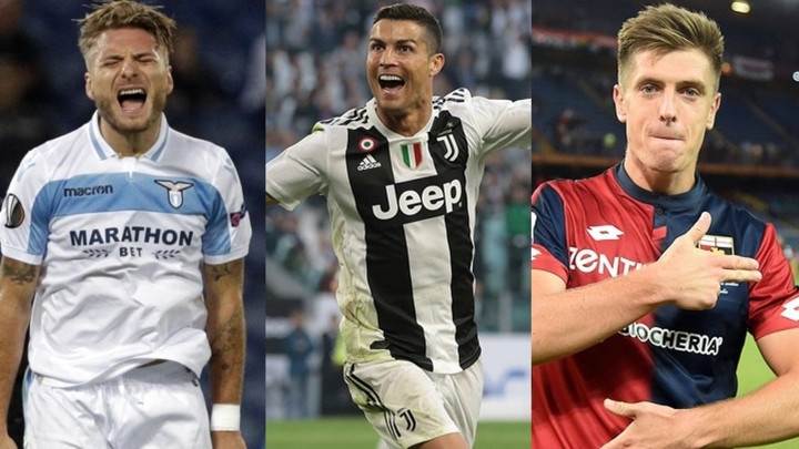 Cuộc đua “vua phá lưới” Serie A 2018/2019: Ronaldo dẫn đầu