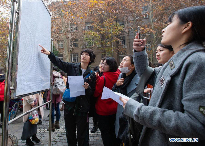 Gần 1 triệu người dân Trung Quốc thi tuyển công chức