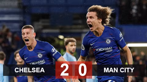 Chelsea 2-0 Man City: Nhà vô địch nếm trái đắng đầu tiên