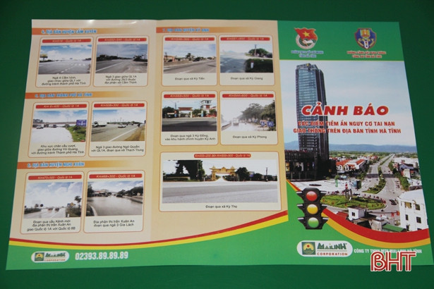 Cảnh báo 24 điểm tiềm ẩn TNGT cho tài xế taxi, lái xe đường dài qua Hà Tĩnh