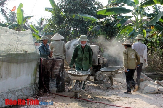 Xây dựng NTM ở Can Lộc Xây dựng NTM ở Can Lộc