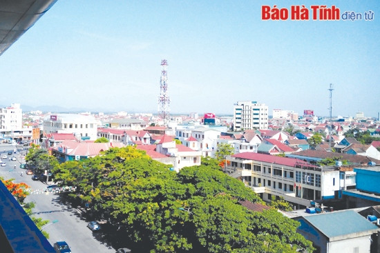 TP. Hà Tĩnh và mục tiêu đô thị loại II gắn với đột phá kinh tế ảnh 1