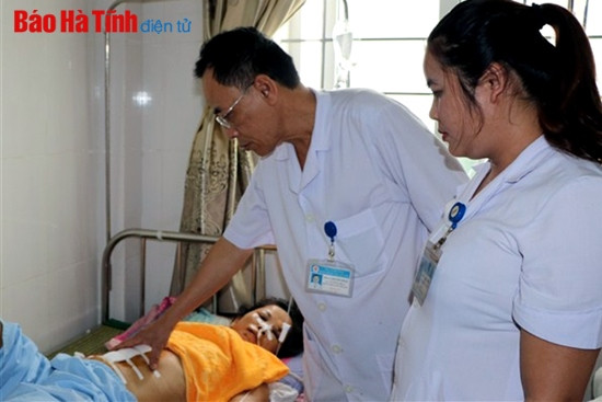 Cứu sống bệnh nhân trâu húc vỡ gan ảnh 1