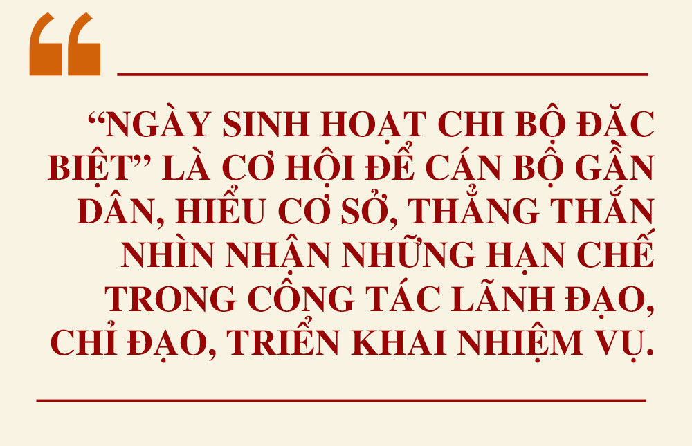 Đưa nghị quyết đại hội Đảng các cấp vào cuộc sống - “quả ngọt” trong năm đầu gian khó (Bài 3): Xây dựng Đảng vững mạnh, tạo sức bật mới, niềm tin mới