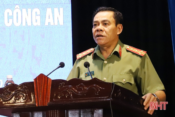 Hà Tĩnh có 2 tân Phó Giám đốc Công an tỉnh