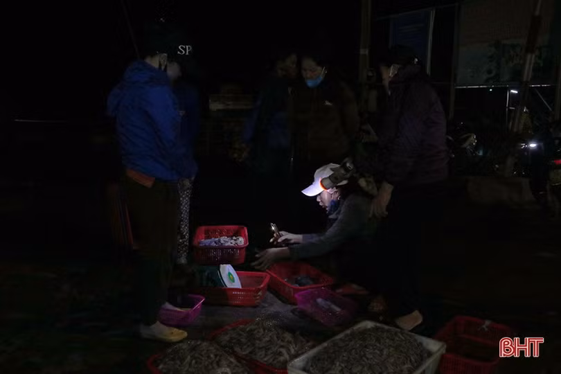 Về Hà Tĩnh đi chợ cá sớm mai