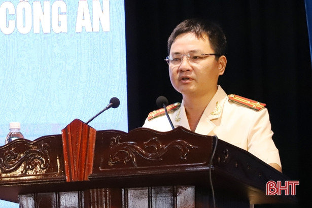 Hà Tĩnh có 2 tân Phó Giám đốc Công an tỉnh