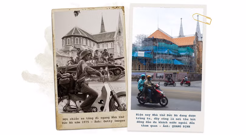 Những địa điểm lịch sử của Sài Gòn 45 năm trước và bây giờ