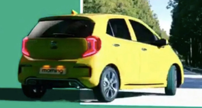 Kia Morning 2021 lần đầu lộ diện
