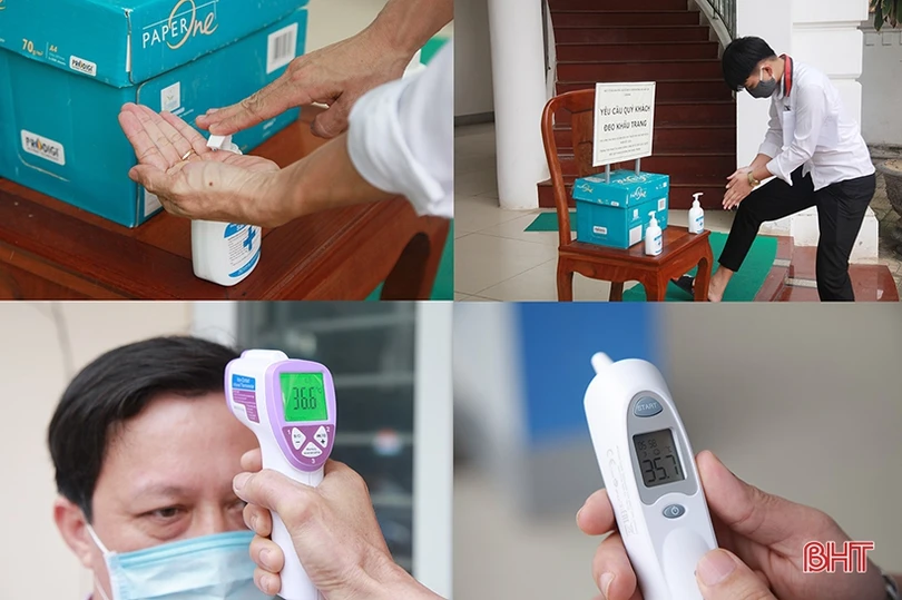 Người dân Hà Tĩnh hình thành thói quen mới khi ra khỏi nhà