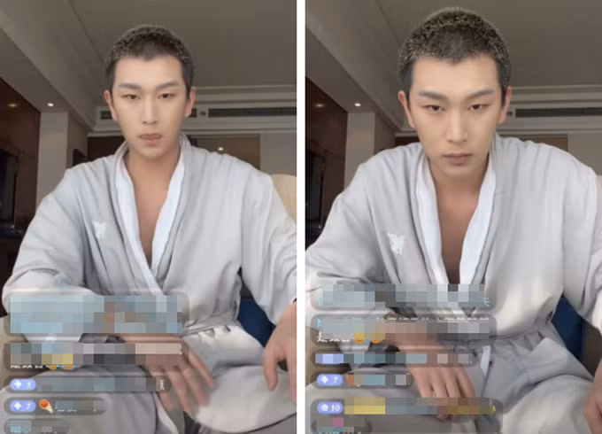 “Hot boy” Trung Quốc bị quay lưng vì quên bật app làm đẹp