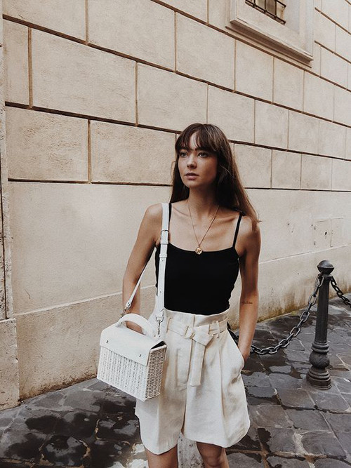 Phối quần short mùa hè