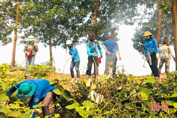 CÙNG SUY NGẪM: Sau kỳ nghỉ, đoàn viên phải thu gom rác cho du khách