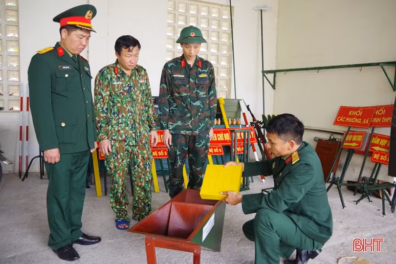 Nhiều sáng kiến, cải tiến kỹ thuật giúp nâng cao chất lượng huấn luyện của LLVT Hà Tĩnh