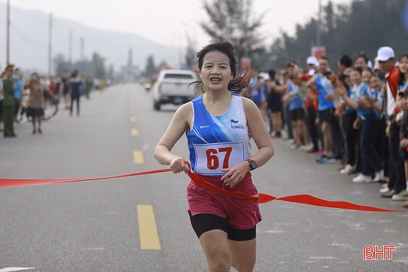 Thành phố Hà Tĩnh nhất toàn đoàn Giải Việt dã toàn tỉnh 