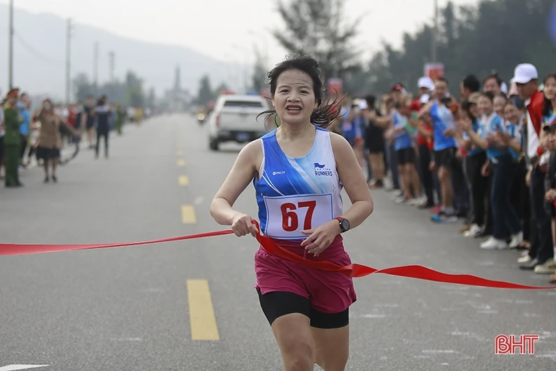 Thành phố Hà Tĩnh nhất toàn đoàn Giải Việt dã toàn tỉnh 