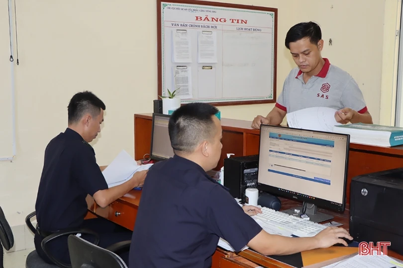 Hải quan Hà Tĩnh thu ngân sách đạt 1.415,5 tỷ đồng