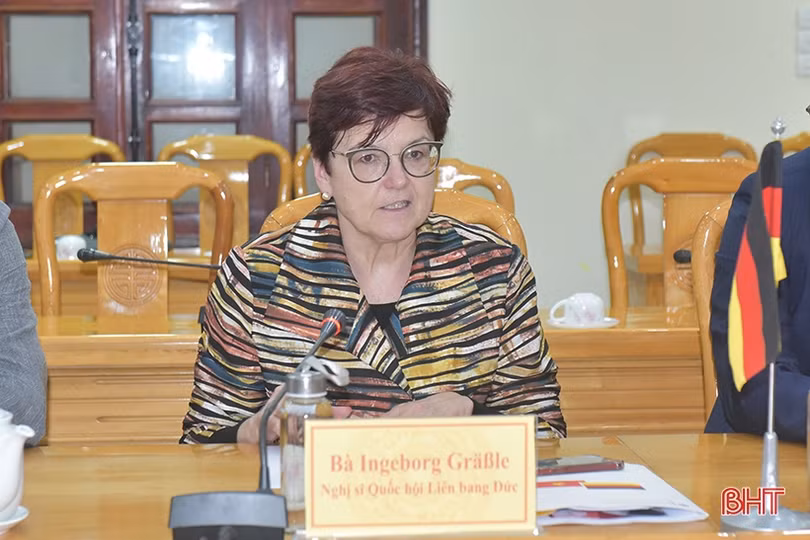 Hà Tĩnh mong muốn nhiều doanh nghiệp CHLB Đức quan tâm đầu tư vào địa bàn