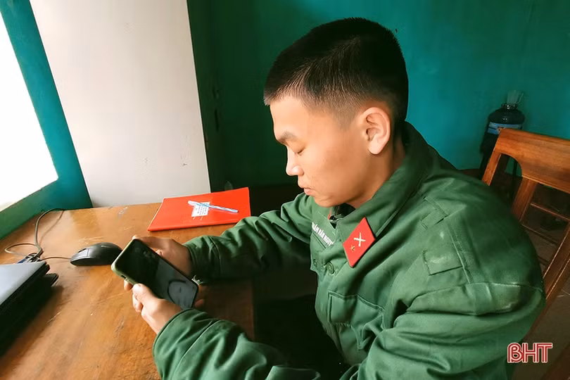 Gần gũi, thân tình giúp tân binh Hà Tĩnh yên tâm rèn luyện