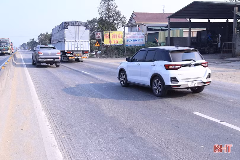 Tập trung sửa chữa quốc lộ 1 đoạn qua Hà Tĩnh trong tháng 3