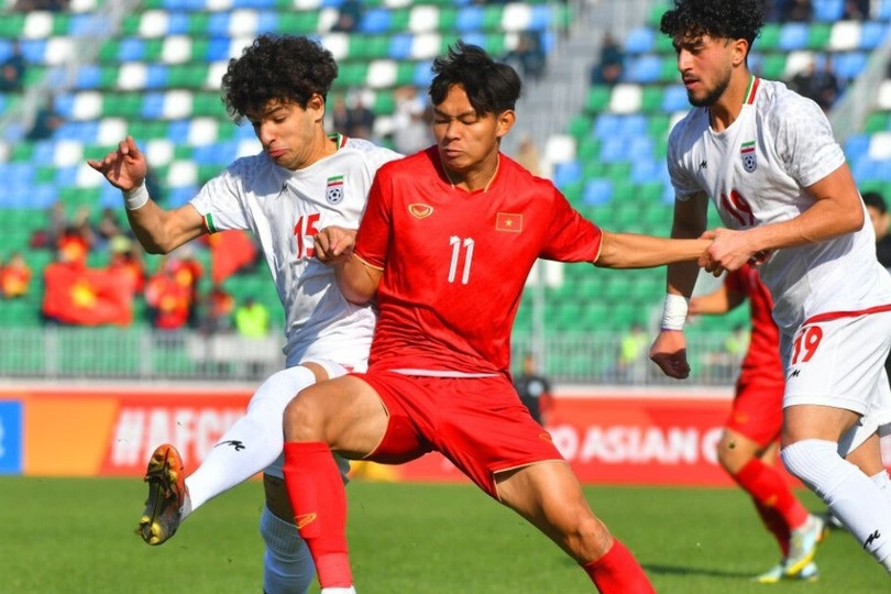 U20 Việt Nam chia tay giải châu Á sau trận thua Iran
