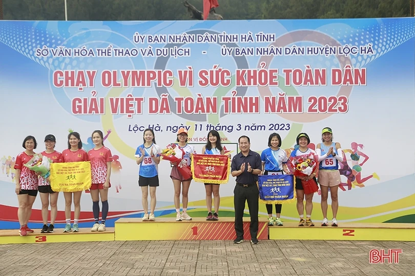 Thành phố Hà Tĩnh nhất toàn đoàn Giải Việt dã toàn tỉnh 