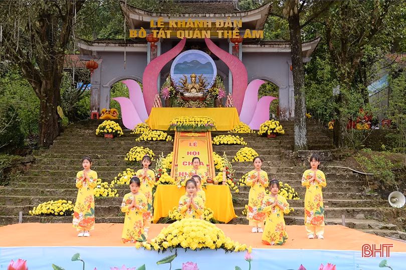 Trang trọng Lễ khánh đản chùa Hương Tích