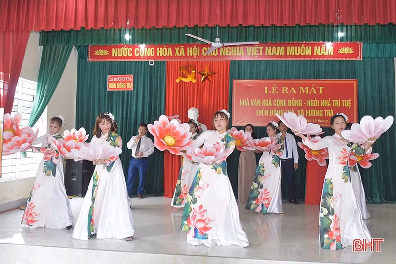 Ra mắt nhà văn hóa cộng đồng - ngôi nhà trí tuệ ở Hương Trà