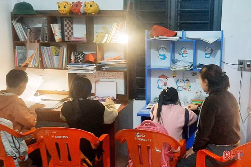 Lan tỏa phong trào cùng con học bài của chị em phụ nữ Hương Khê