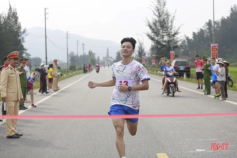 Thành phố Hà Tĩnh nhất toàn đoàn Giải Việt dã toàn tỉnh 