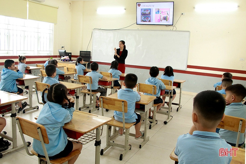 Học sinh mầm non thành phố Hà Tĩnh hào hứng với iSchool tour
