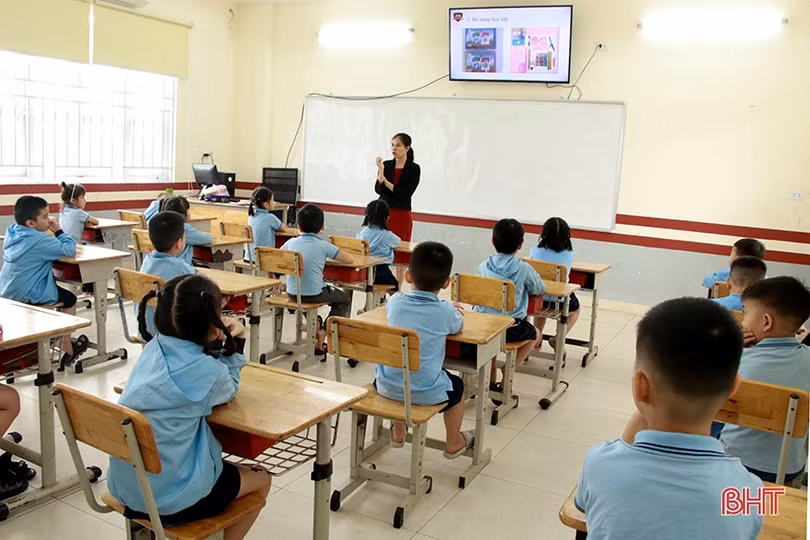 Học sinh mầm non thành phố Hà Tĩnh hào hứng với iSchool tour