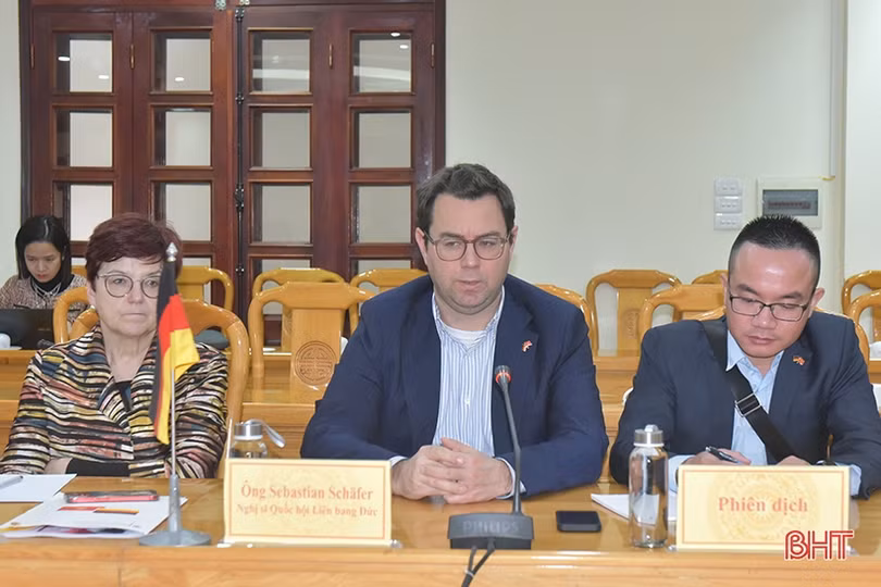 Hà Tĩnh mong muốn nhiều doanh nghiệp CHLB Đức quan tâm đầu tư vào địa bàn