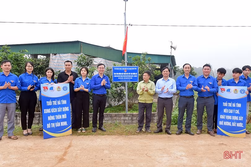 Khơi dậy sức trẻ chung tay xây dựng nông thôn mới ở Hà Tĩnh