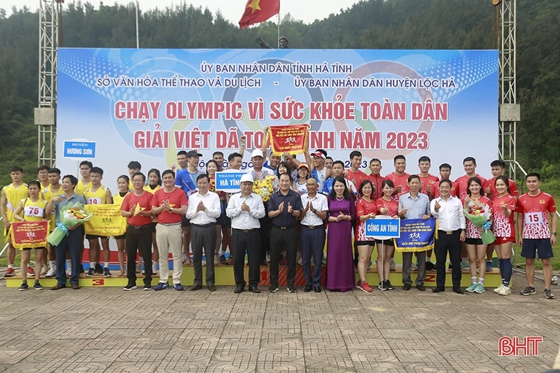 Thành phố Hà Tĩnh nhất toàn đoàn Giải Việt dã toàn tỉnh 