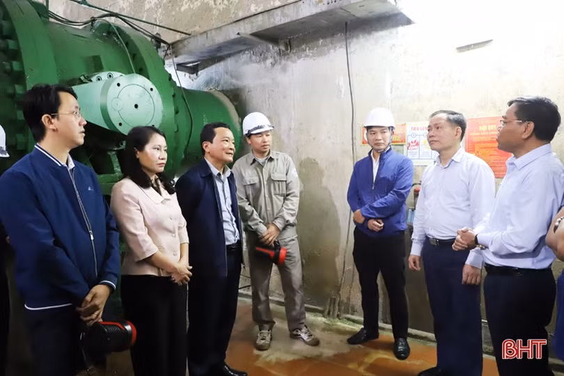 Giám sát chuyên đề phát triển năng lượng tại các nhà máy thủy điện ở Hà Tĩnh