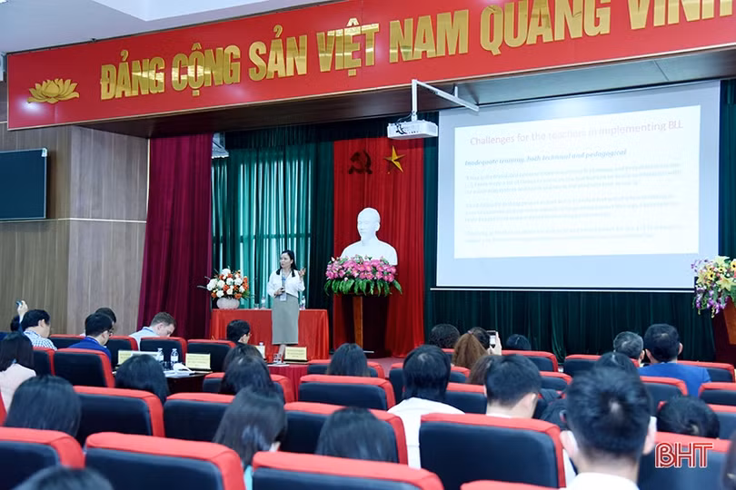 Đại học Hà Tĩnh hội thảo “Giảng dạy Tiếng Anh trong thời đại số hóa”