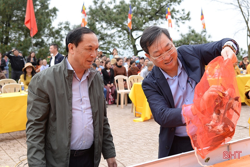 Trang trọng Lễ khánh đản chùa Hương Tích