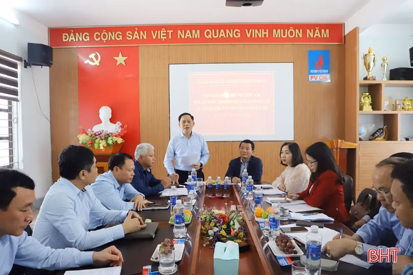 Giám sát chuyên đề phát triển năng lượng tại các doanh nghiệp ở KKT Vũng Áng