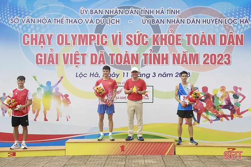 Thành phố Hà Tĩnh nhất toàn đoàn Giải Việt dã toàn tỉnh 