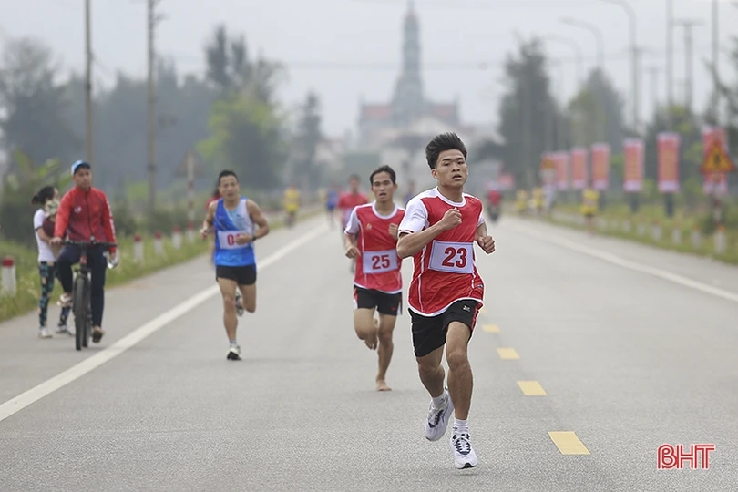 Thành phố Hà Tĩnh nhất toàn đoàn Giải Việt dã toàn tỉnh 