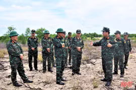 Duy trì nghiêm chế độ trực sẵn sàng chiến đấu, xử lý hiệu quả các tình huống