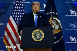 Tổng thống Donald Trump tuyên bố Mỹ "đang giành thắng lợi lớn" tại Iran