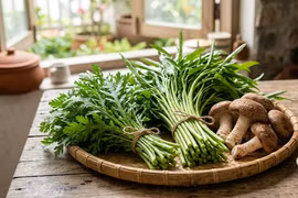 Các loại rau tốt cho gan và tim mạch