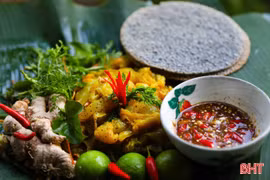 Hấp dẫn món sứa lá dung ở vùng biển Kỳ Anh