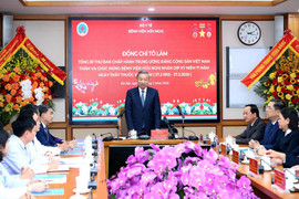 Phát biểu của Tổng Bí thư Tô Lâm tại buổi thăm, chúc mừng ngành y tế và Bệnh viện Hữu Nghị