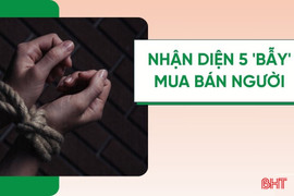[Motion Graphics] Nhận diện 5 'bẫy' mua bán người 
