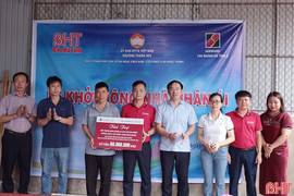 Khởi công nhà nhân ái thứ 43 thuộc chương trình Vòng tay nhân ái - Báo Hà Tĩnh