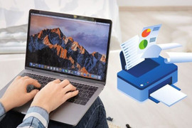 Cách kết nối MacBook với máy in qua Wifi 