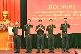Bộ đội Biên phòng Hà Tĩnh thành lập Trung đội phương tiện không người lái 